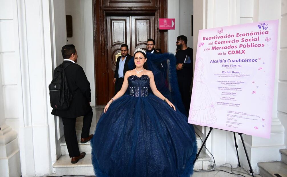 Esta vestimenta formó parte de la Expo Diseño Arte y Moda, en donde los expositores presentaron el trabajo de  diseñadores (14/11/2024). Foto: Especial
