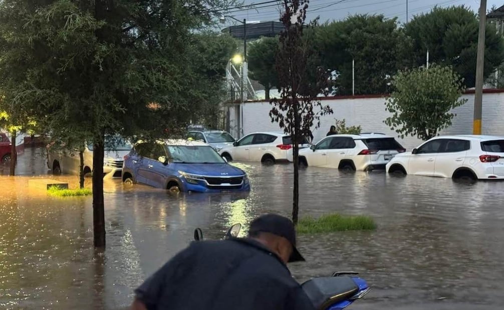 Inundaciones afectan vialidades del Edomex (10/07/2025). Foto: Especial