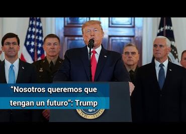 EU está listo para abrazar la paz con todos los que la buscan: Trump