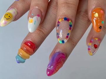 Diseños de uñas 3D que serán la tendencia más original en 2022