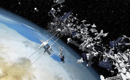 Hay más de 750 mil partículas de basura en el espacio