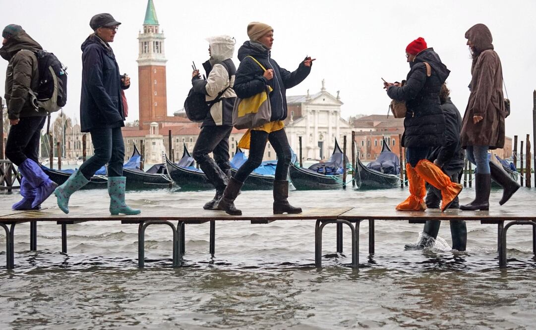En Venecia se pueden presentar varias inundaciones entre octubre y enero. (Foto: Andrea Merola)
