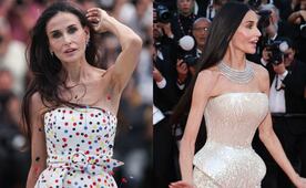 Las FOTOS de Demi Moore en Cannes 2026 generan preocupación por su salud