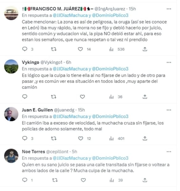Se estrella contra camión en movimiento al intentar cruzar calle en Guanajuato, VIDEO