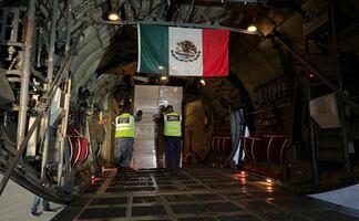 Defensa envía tercer vuelo con ayuda humanitaria a Jamaica por huracán "Melissa"; suman más de 38 mil kilos de insumos