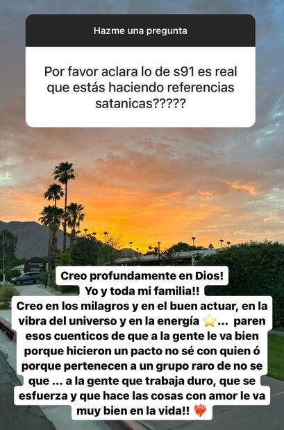El posteo de Karol G. Fuente: Instagram @karolg
