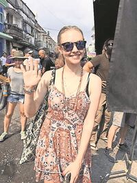 Amanda Seyfried filma en Veracruz