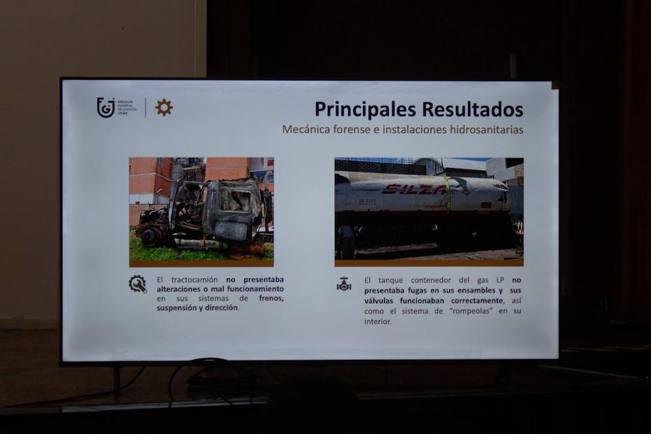 A un mes de la explosión de la pipa, la Fiscalía capitalina realizó un informe de los avances en la investigación. (Foto: Fernanda Zamora/ EL UNIVERSAL)