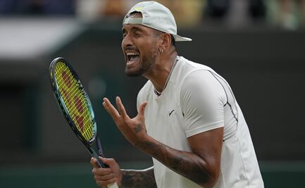 Kyrgios hace circo en Wimbledon