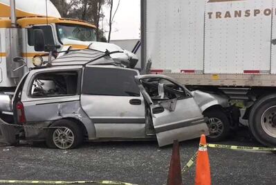 Choque en la México-Querétaro deja un muerto