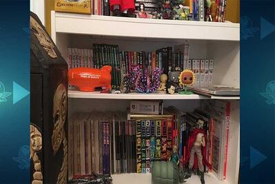 Del Toro presume su colección de manga y anime