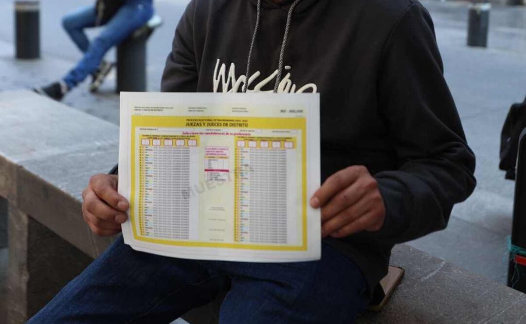 Boletas judiciales. Foto: Diego Simón Sánchez EL UNIVERSAL