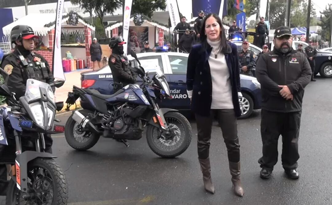 Lía Limón reiteró que la seguridad de las familias de Álvaro Obregón es su prioridad. Foto: captura de pantalla
