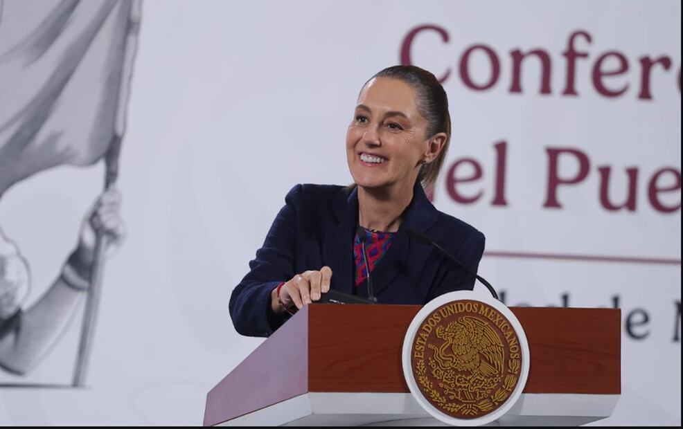 La presidenta Claudia Sheinbaum informó que los gastos del viaje de la repatriación de las y los seis mexicanos que fueron detenidos en Israel cuando llevaban ayuda humanitaria a Gaza, fueron pagados por el gobierno federal. Foto: Gabriel Pano/EL UNIVERSAL