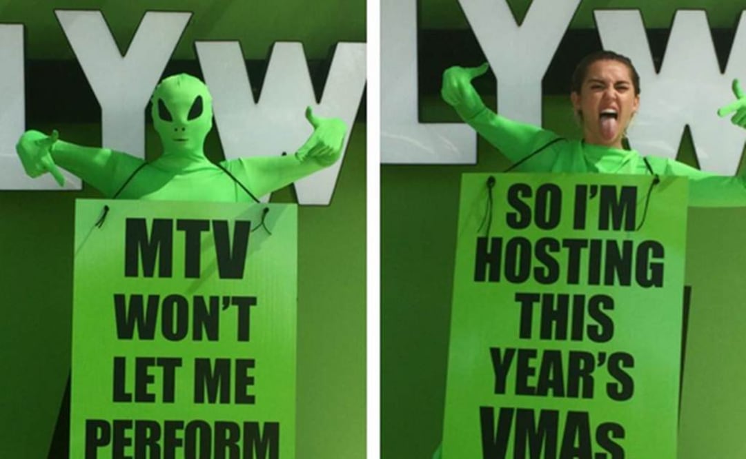 Miley Cyrus dirigirá la ceremonia  Foto:Instagram