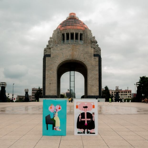 La exposición Headphones invade las calles de la Ciudad de México