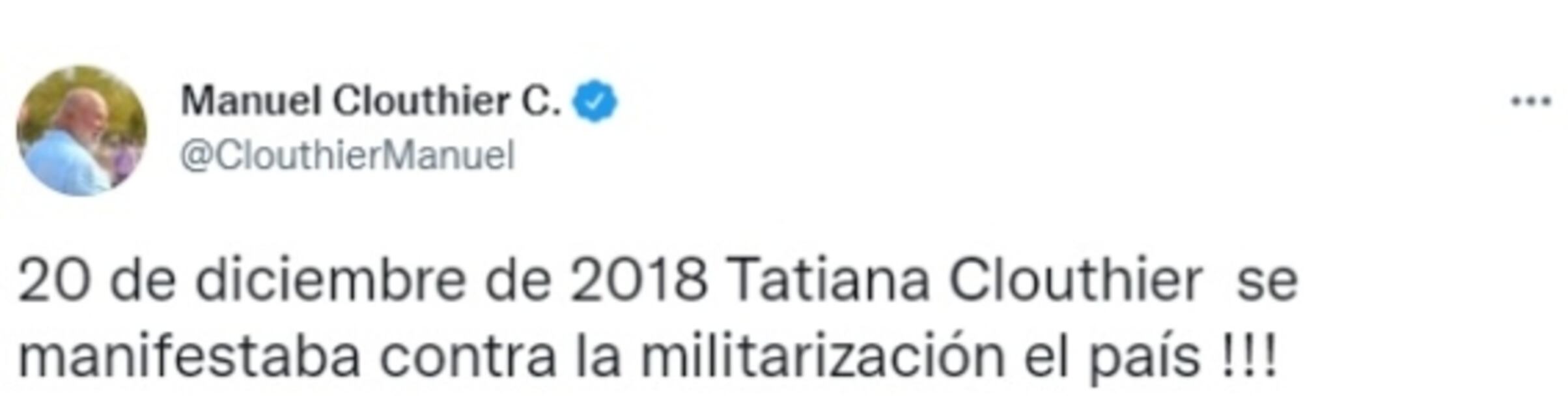 Manuel Clouthier recuerda cuando su hermana Tatiana Clouthier estaba “contra la militarización del país”