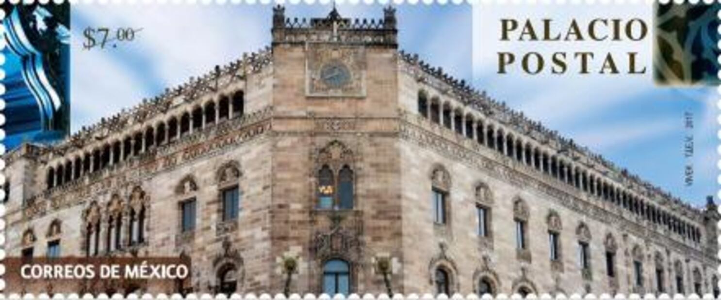 Conmemoran 110 años del Palacio Postal con estampilla