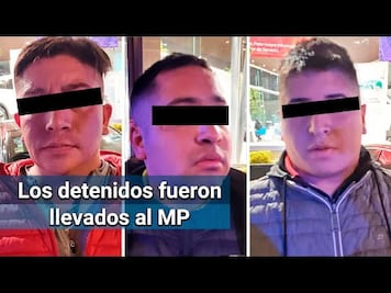 Caen 3 presuntos asaltantes de automovilistas en Periférico