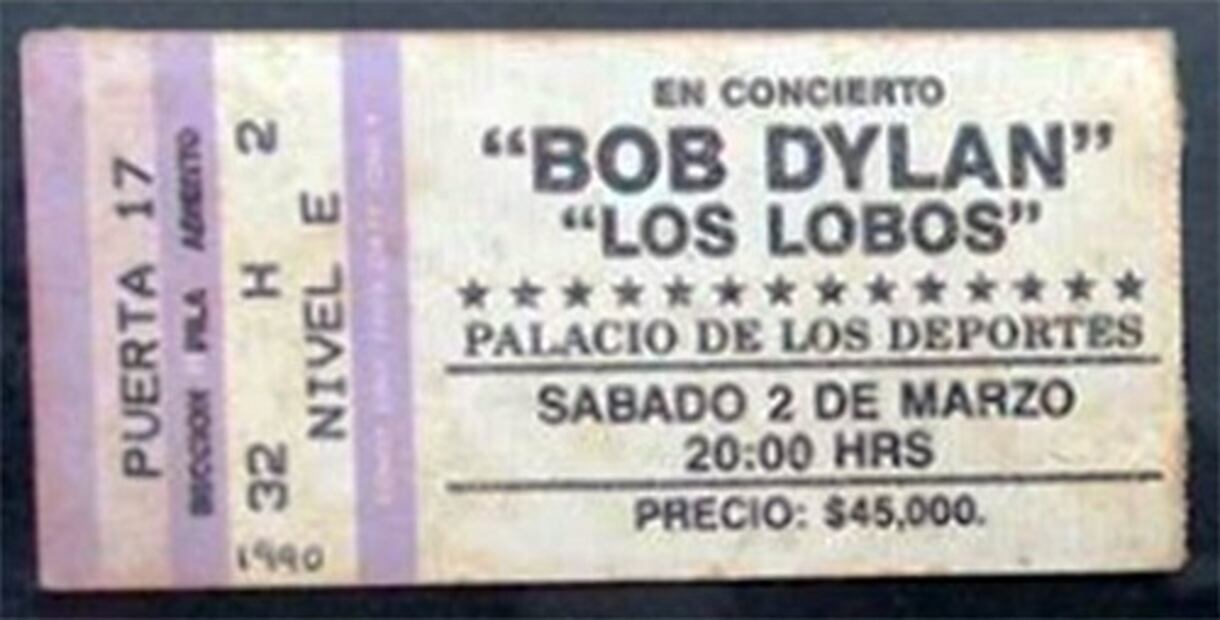El caos de los primeros grandes conciertos en México