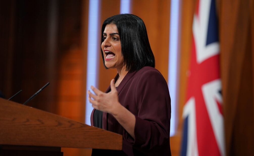 La secretaria de Justicia, Shabana Mahmood. Foto: AP