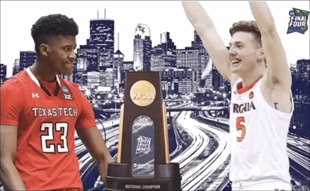 Texas Tech vs Virgina. Foto: Twitter