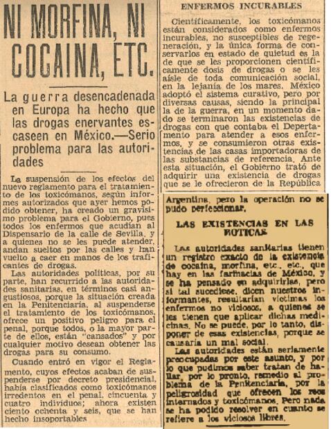 Cuando la marihuana y otras drogas fueron legales en México