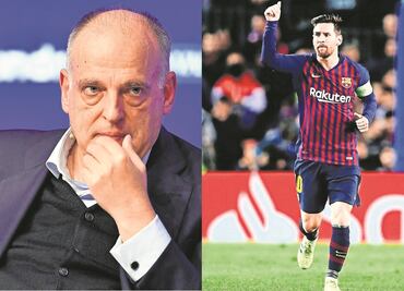Javier Tebas, presidente de LaLiga, habló sobre el futuro de Messi: "La salida de Busquets es el primer paso para que vuelva"