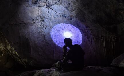 Descubren pinturas milenarias en gruta recóndita de una jungla