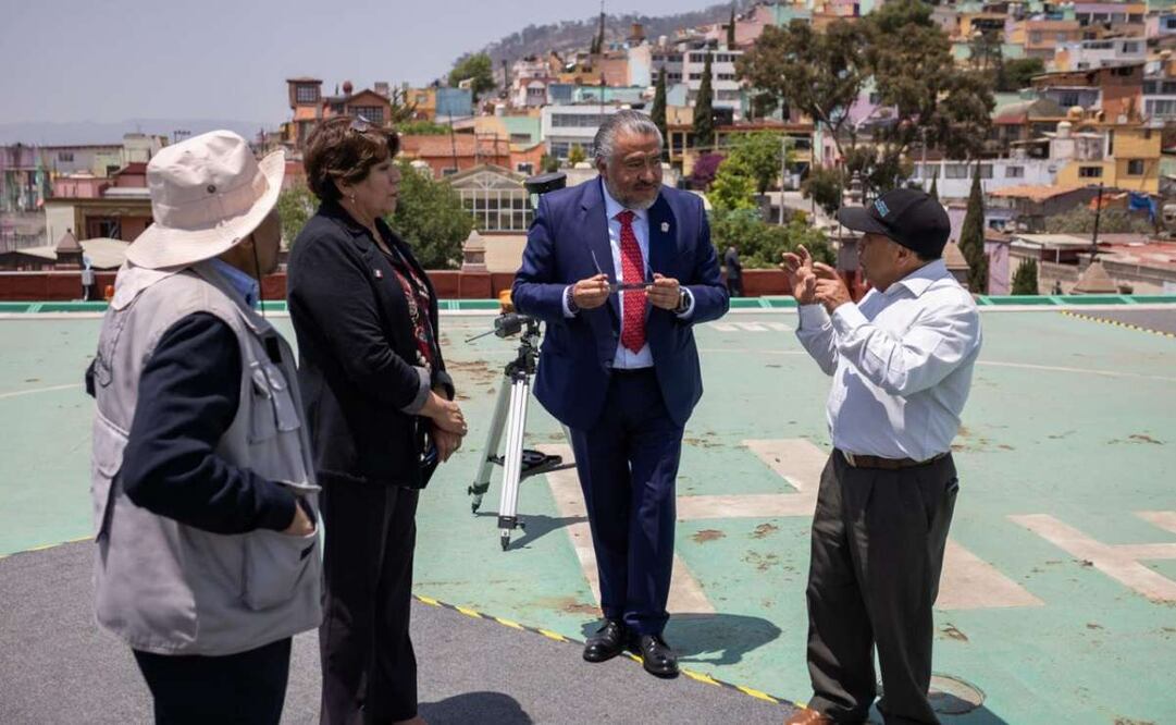 Delfina Gómez Álvarez y Horacio Duarte Olivares. Foto: Especial