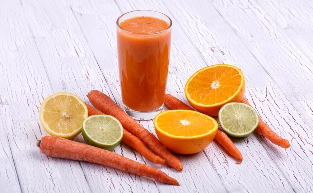 Estos son algunos beneficios de consumir jugo de zanahoria. Foto: Freepik