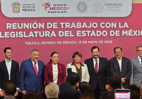 Gobernadora del Edomex se reúne con integrantes del Congreso local; reitera su compromiso de seguir trabajando de manera coordinada