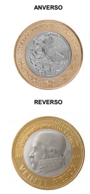 ¿Cuántas monedas conmemorativas de 20 pesos existen? ¿Las conoces?