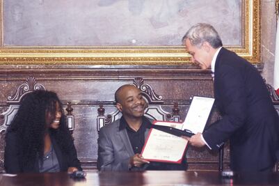 Stephen Wiltshire, huésped distinguido