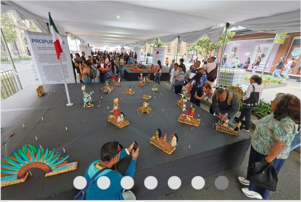 ¿Cuándo se instala la megaofrenda en el Zócalo capitalino? Foto: Especial