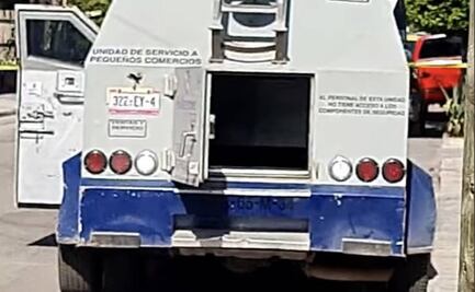 Roban y abandonan camioneta de valores en Sonora; extraen cerca de 9 mdp