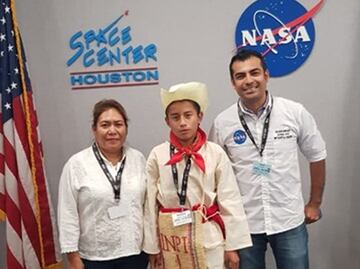 Joven motozintleco recibe capacitación en la NASA