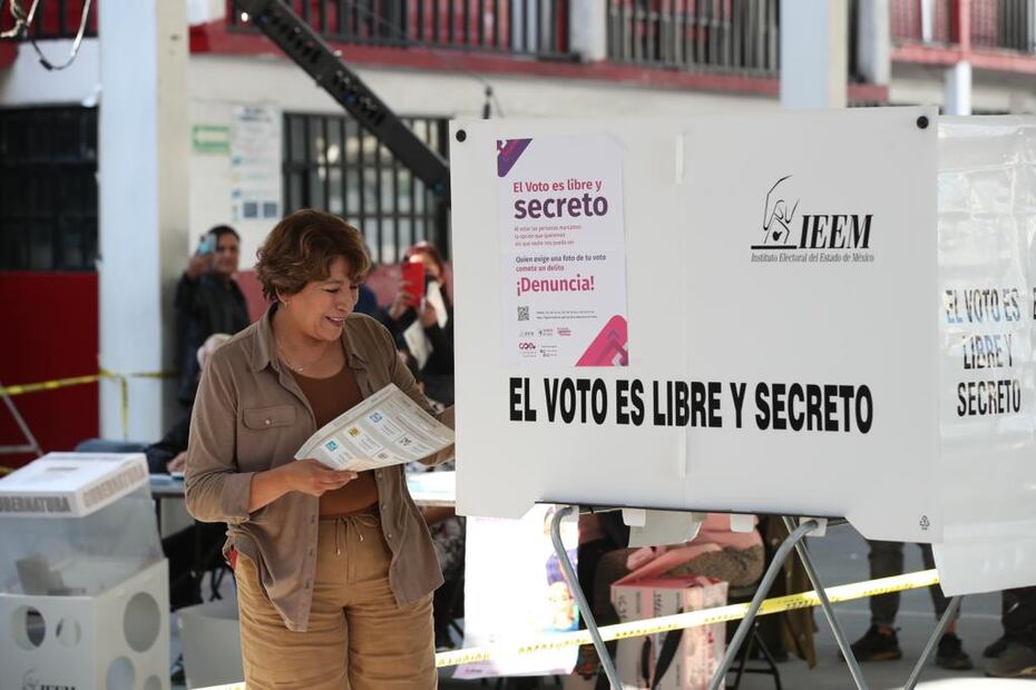 Delfina Gómez. FOTO: Valente Rosas/ EL UNIVERSAL/