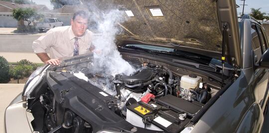 Razones por las que se calienta un motor