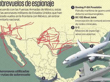 Detectan tercer avión espía en la frontera; es una “dragona” que evade radares