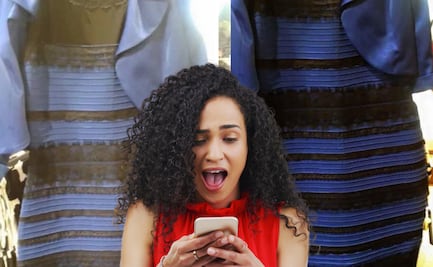 El vestido que causó intenso debate por su color hace 10 años; ¿azul o dorado?