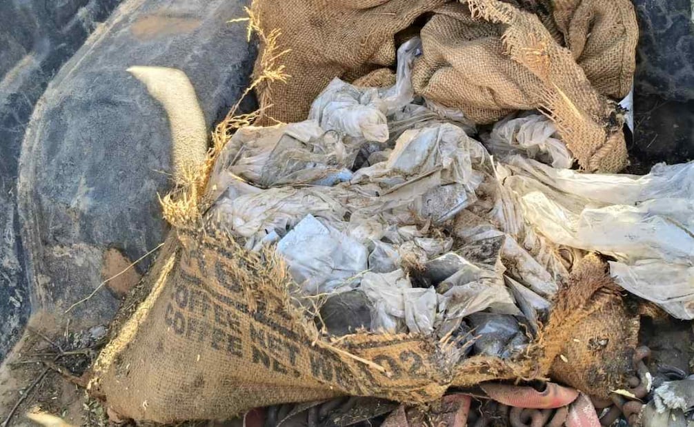 Artefactos explosivos para dron en Sonora (08/10/2025). Foto: Especial