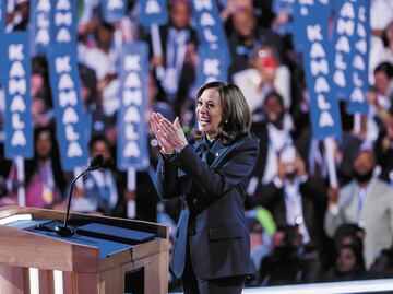 "Seré presidenta de todos": Kamala Harris