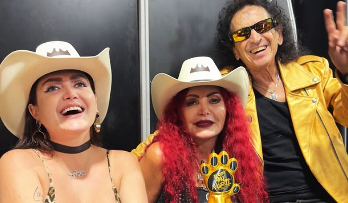 Celia, Chela y Alex Lora.
Foto: Instagram