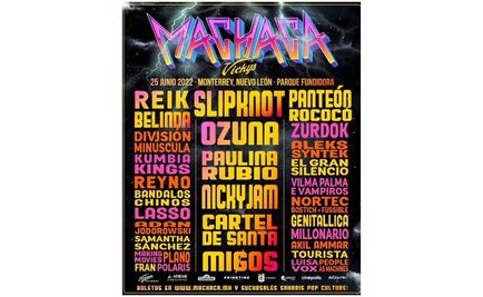 De Slipknot a Paulina Rubio: Festival Machaca 2022 anuncia cartel