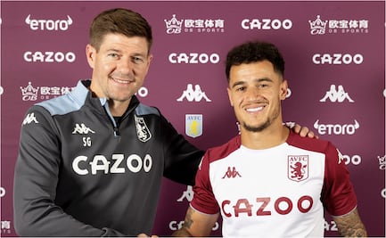 Gerrard: Coutinho es un fichaje brillante para el Aston Villa