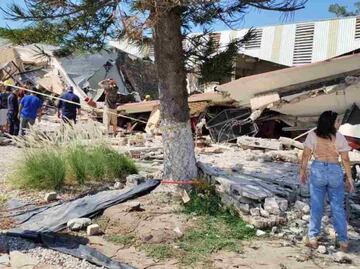 VIDEO: Se desploma techo de iglesia en Ciudad Madero, Tamaulipas; se reportan varios muertos
