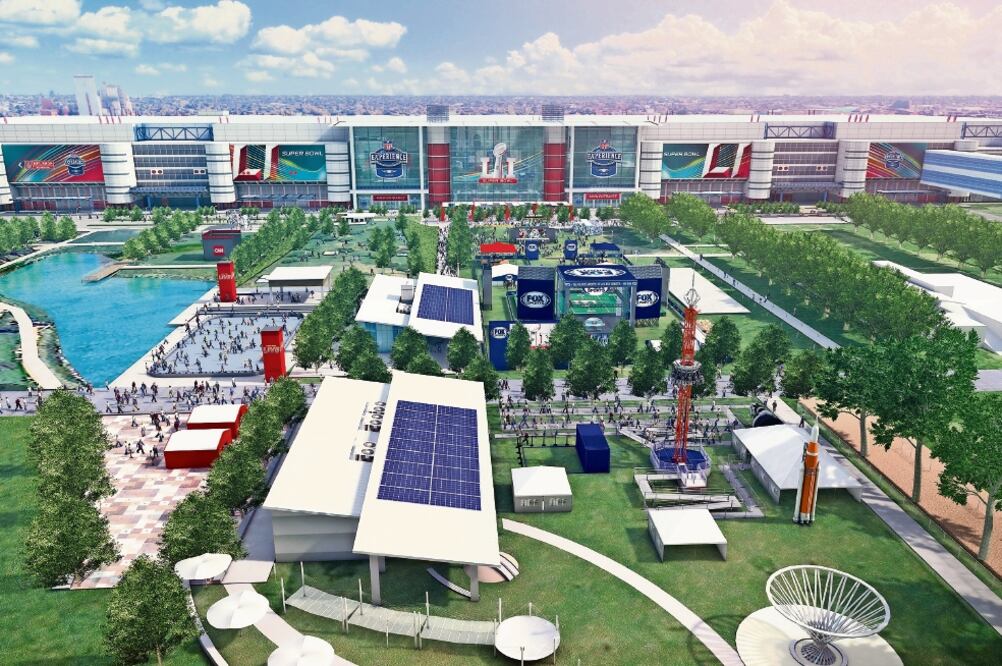 El Discovery Green Park, uno de los más grandes de la ciudad, cuenta con lago, áreas recreativas y zona para espectáculos. (VISITHOUSTON)