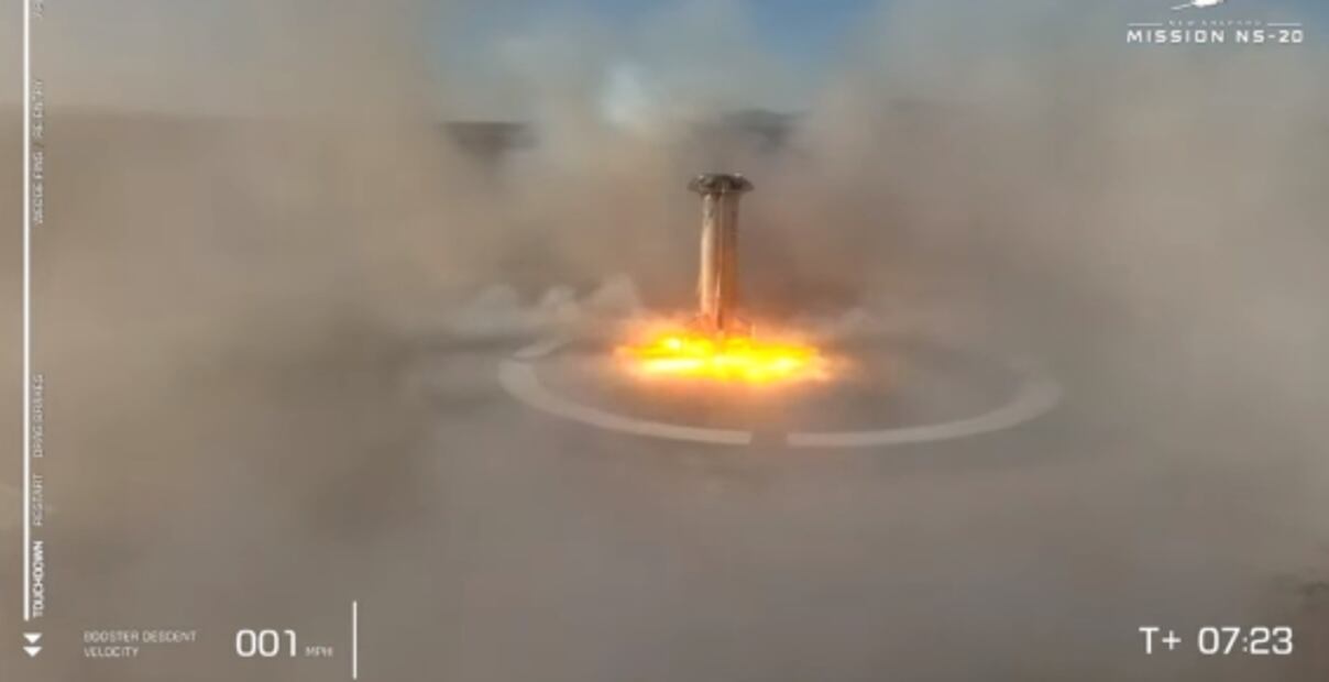 ¡Los tripulantes de la misión Blue Origin ya viajan camino a la frontera espacial! Aquí la transmisión