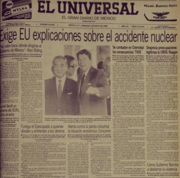 32 años de la peor tragedia nuclear del siglo XX